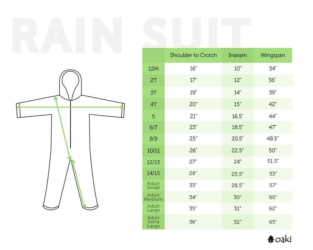 Rain/Trail Suit, Kids, Classic Green