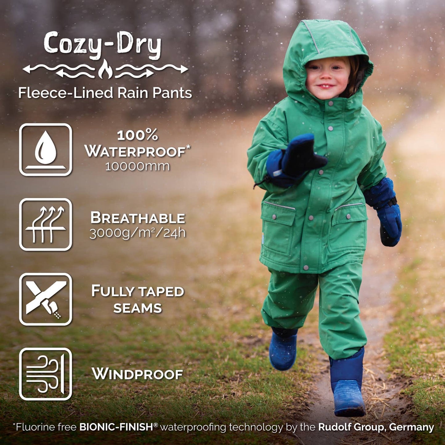 Cozy Dry Rain and Snow Pants