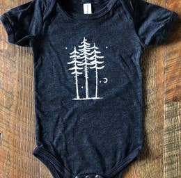 Three trees onesie