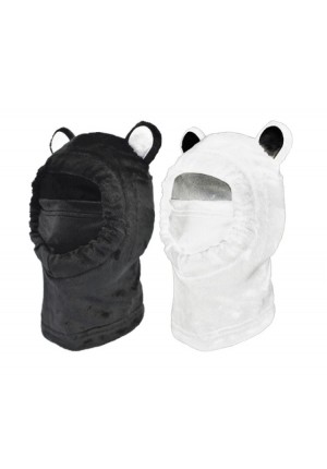 Toddler furry fleece Balaclava mask