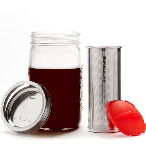 Rumble Jar Cold Brew Quart Size Mason Jar Included