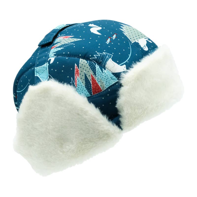 Arctic fox toasty dry trapper hat