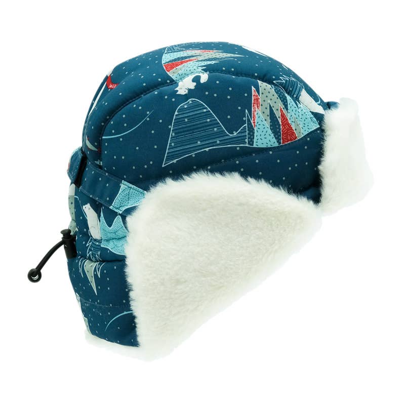 Arctic fox toasty dry trapper hat