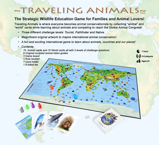 Traveling Animals Board Game